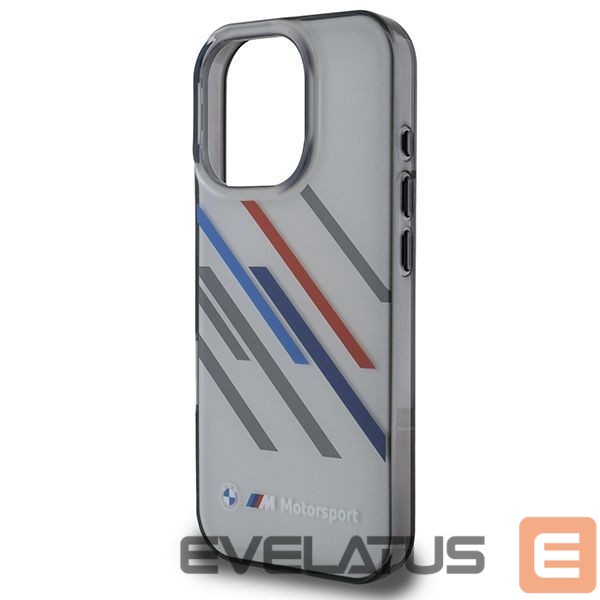 Kitas telefono priedas BMW BMW Motosport IML Random Stripes iPhone 16 Pro Case - Gray
