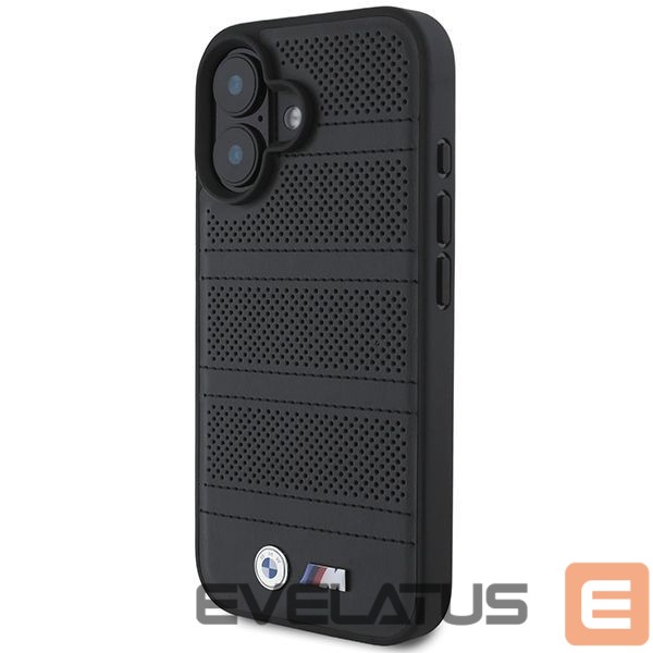 Kitas telefono priedas BMW BMW M Perforated And Stitched Line MagSafe case for iPhone 16 - black