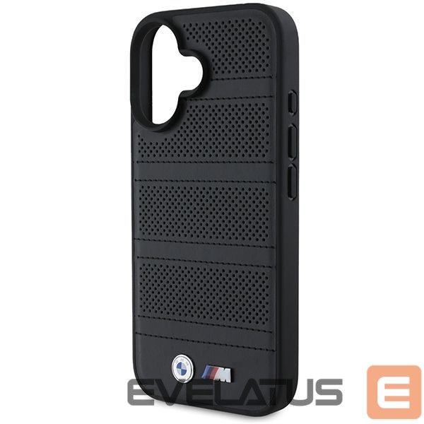 Kitas telefono priedas BMW BMW M Perforated And Stitched Line MagSafe case for iPhone 16 - black
