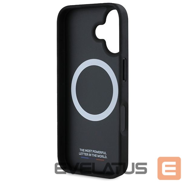 Kitas telefono priedas BMW BMW M Perforated And Stitched Line MagSafe case for iPhone 16 - black