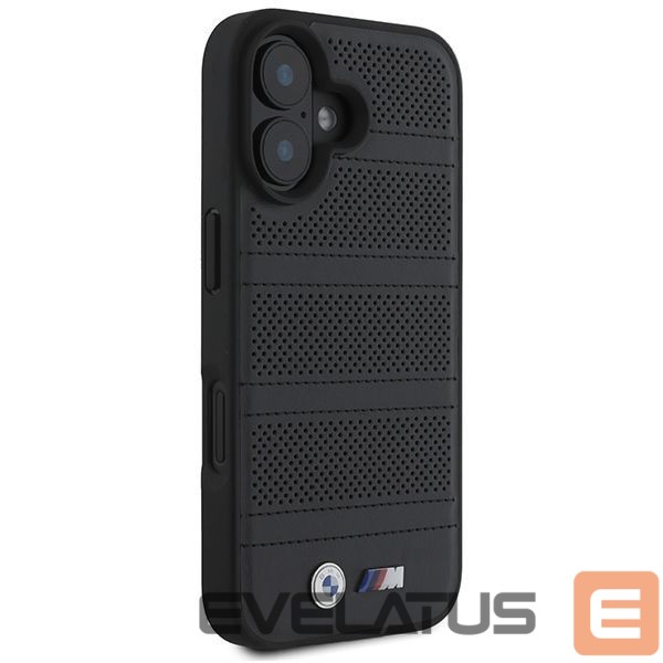 Kitas telefono priedas BMW BMW M Perforated And Stitched Line MagSafe case for iPhone 16 - black