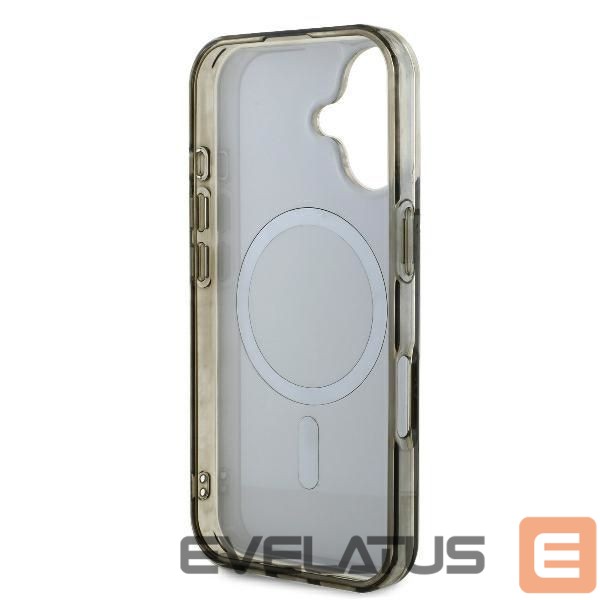 Kitas telefono priedas Guess Guess IML 4G Background MagSafe iPhone 16 Case - Brown