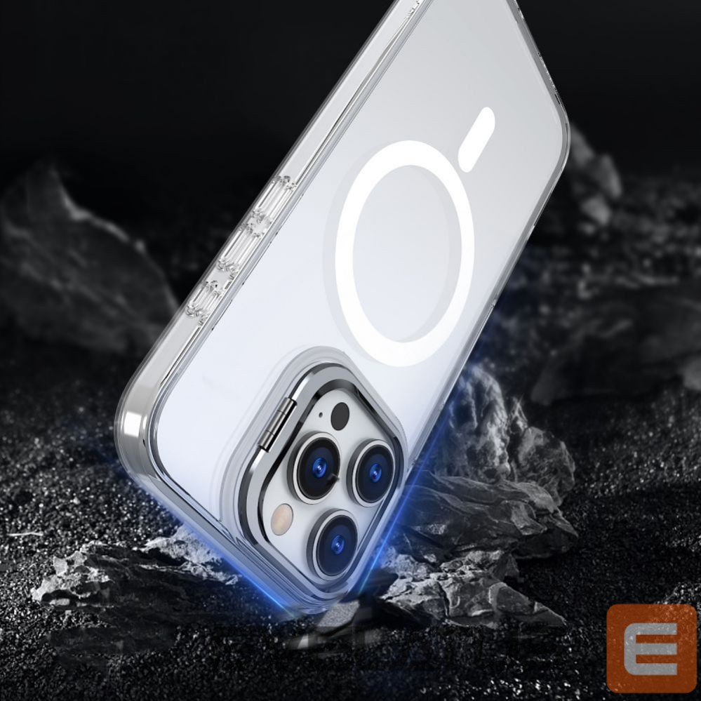 Kitas telefono priedas Tech-Protect Tech-Protect MagStand MagSafe Case for iPhone 16 Pro - Clear