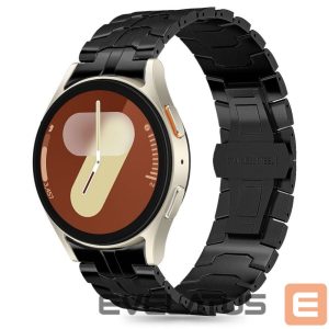 Kitas telefono priedas Tech-Protect  Tech-Protect Stainless Line Strap for Samsung Galaxy Watch 4 / 5 / 5 PRO / 6 / 7 / FE - Black 