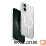 Kitas telefono priedas UNIQ  Uniq Clario iPhone 16 6.1" Magclick Charging case transparent/lucent clear 