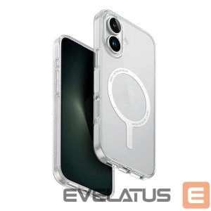 Kitas telefono priedas UNIQ  Uniq Clario iPhone 16 6.1" Magclick Charging case transparent/lucent clear 