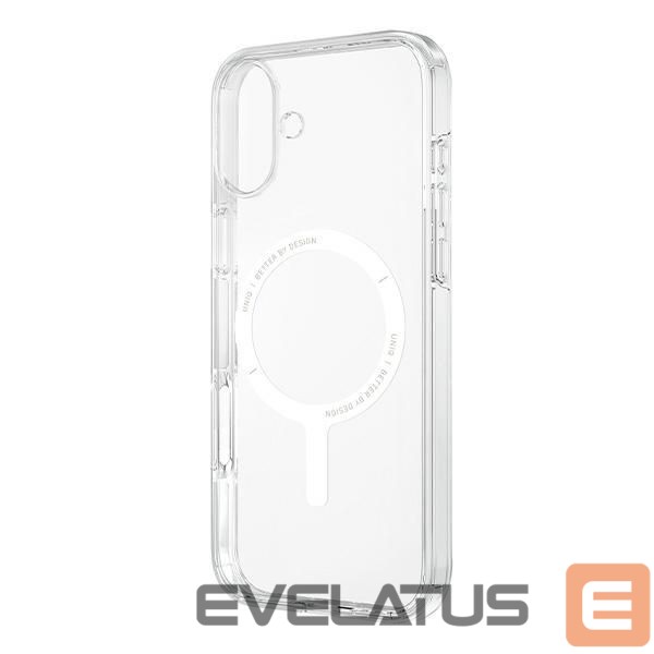 Kitas telefono priedas UNIQ Uniq Clario iPhone 16 6.1" Magclick Charging case transparent/lucent clear