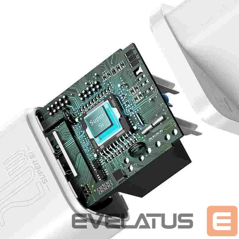 Adapteriai Baseus Baseus Super Si Quick Charger 1C 20W (white)