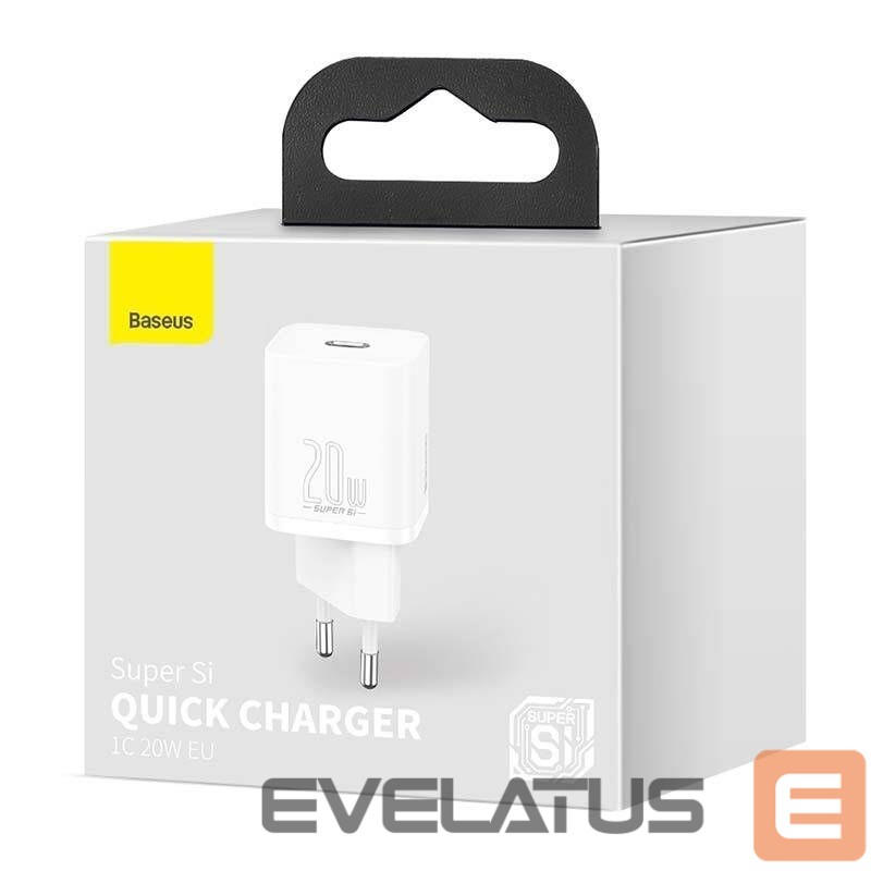 Adapteriai Baseus Baseus Super Si Quick Charger 1C 20W (white)