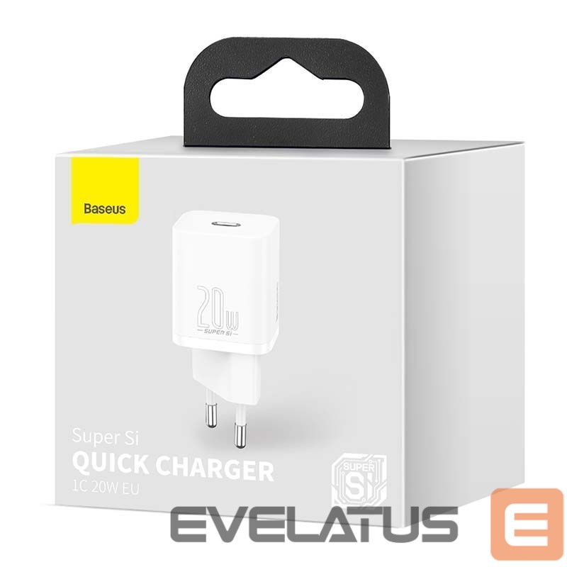 Adapteriai Baseus Baseus Super Si Quick Charger 1C 20W (white)