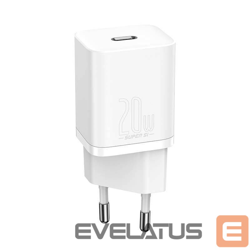 Adapteriai Baseus Baseus Super Si Quick Charger 1C 20W (white)