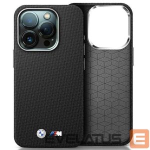 Kitas telefono priedas BMW  BMW M Edition Kevlar Wrapped Metal iPhone 16 Pro Max Case - Black 