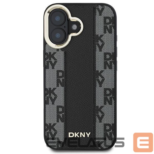 Kitas telefono priedas DKNY DKNY Checkered Pattern Magsafe iPhone 16 Plus Case - Black