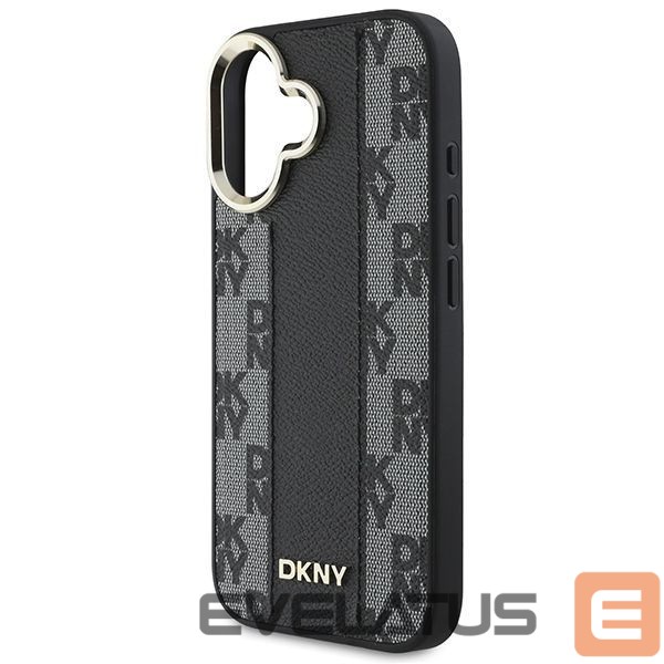 Kitas telefono priedas DKNY DKNY Checkered Pattern Magsafe iPhone 16 Plus Case - Black