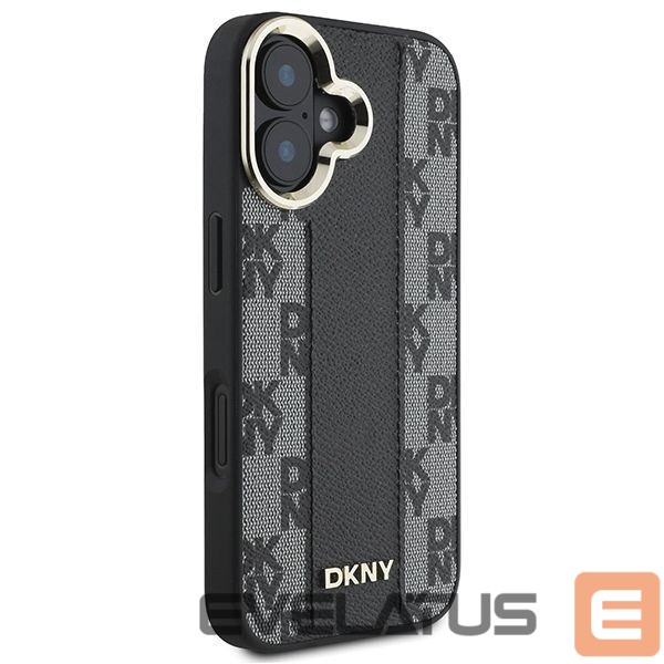 Kitas telefono priedas DKNY DKNY Checkered Pattern Magsafe iPhone 16 Plus Case - Black