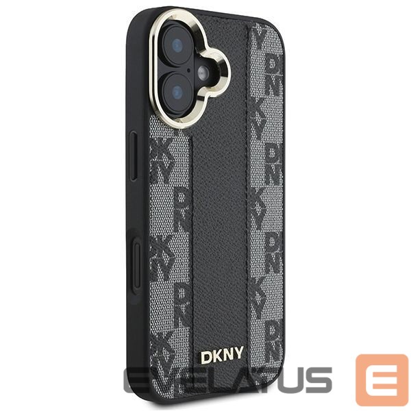 Kitas telefono priedas DKNY Apple DKNY Checkered Pattern Magsafe iPhone 16 Case - Black