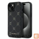 Kitas telefono priedas Karl Lagerfeld  Karl Lagerfeld Magsafe Karl Head iPhone 15 Case - Black 