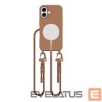 Kitas telefono priedas Tech-Protect  Tech-Protect MagNecklace MagSafe case with lanyard for iPhone 16 - brown 