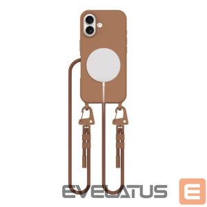 Kitas telefono priedas Tech-Protect  Tech-Protect MagNecklace MagSafe case with lanyard for iPhone 16 - brown 