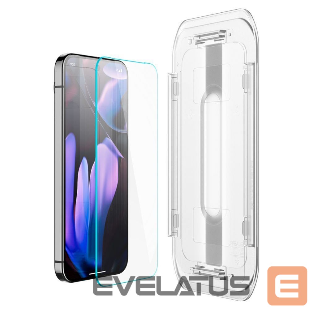 Kitas telefono priedas Spigen Spigen Glas.tR EZ Fit Tempered Glass with Applicator for Google Pixel 9 Pro XL (2 pcs.)
