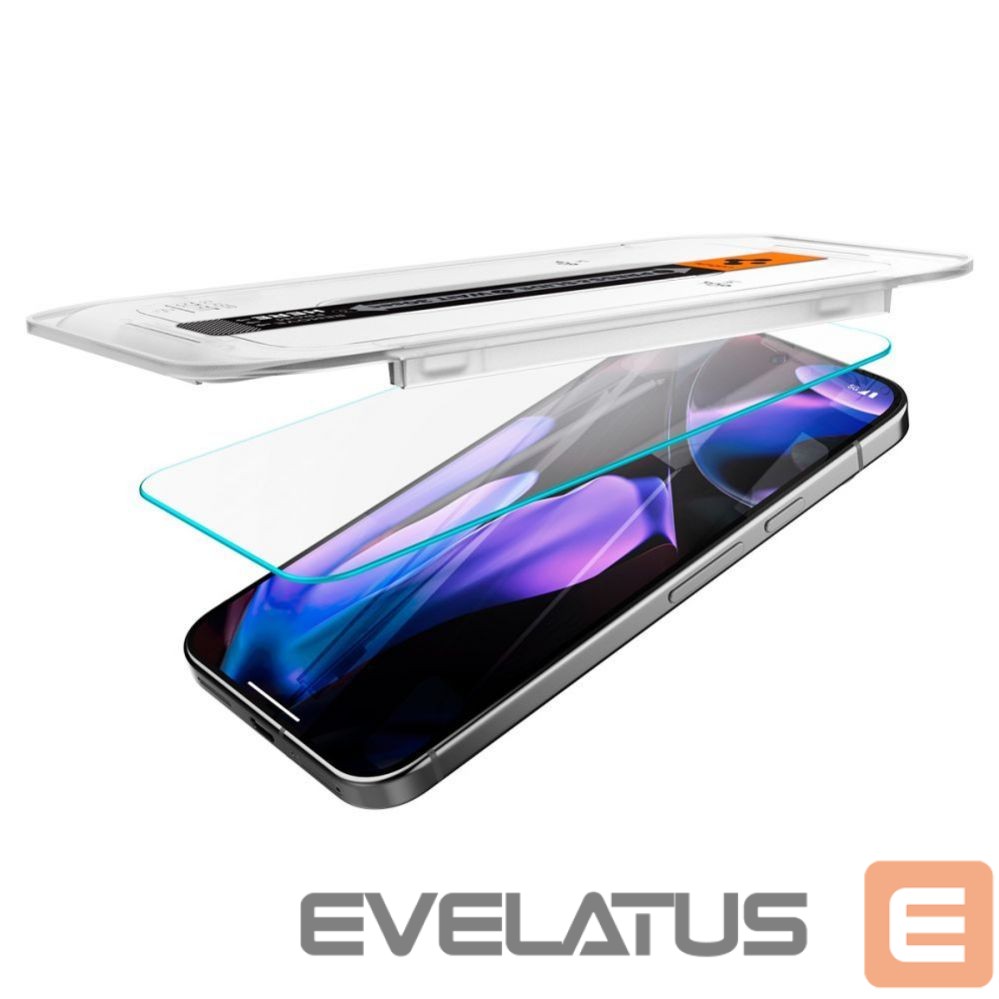 Kitas telefono priedas Spigen Spigen Glas.tR EZ Fit Tempered Glass with Applicator for Google Pixel 9 Pro XL (2 pcs.)