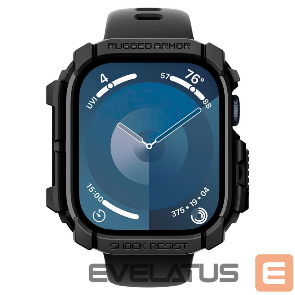 Kitas telefono priedas Spigen Spigen Rugged Armor Case for Apple Watch 10 (42mm) - Black