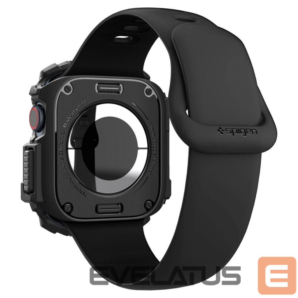 Kitas telefono priedas Spigen Spigen Rugged Armor Case for Apple Watch 10 (42mm) - Black