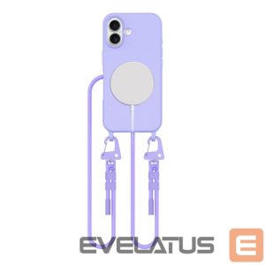 Kitas telefono priedas Tech-Protect  Tech-Protect MagNecklace MagSafe Case with Lanyard for iPhone 16 - Purple 
