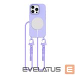 Kitas telefono priedas Tech-Protect  Tech-Protect MagNecklace MagSafe Case with Lanyard for iPhone 16 Pro - Purple 