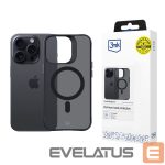 Kitas telefono priedas 3MK  3mk Smoke MagCase with MagSafe for iPhone 15 Pro Max - Semi-Transparent 