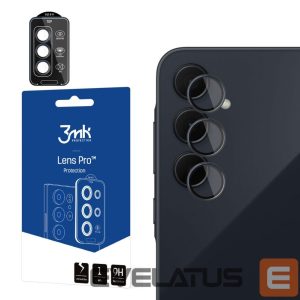 Kitas telefono priedas 3MK  3mk Lens Protection Pro Black Camera Cover for Samsung Galaxy A55 5G - with Black Frame 