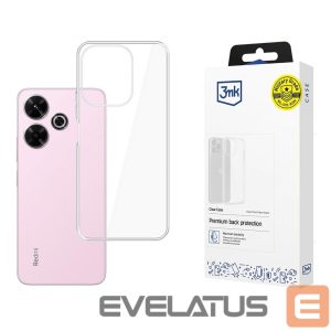 Kitas telefono priedas 3MK  3mk Clear Case for Xiaomi Redmi Note 13R 5G / Redmi 13 4G - transparent 