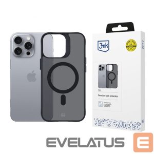 Kitas telefono priedas 3MK  3mk Smoke MagCase with MagSafe for iPhone 16 Pro Max - Semi-Transparent 