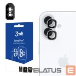 Kitas telefono priedas 3MK  3mk Lens Protection Pro Camera Cover with Silver Frame for iPhone 16 / 16 Plus 