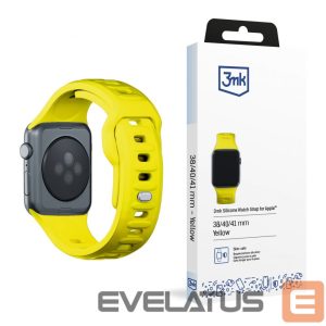 Kitas telefono priedas 3MK  3mk Silicone Watch Strap for Apple Watch 38 / 40 / 41 mm - yellow 