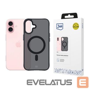 Kitas telefono priedas 3MK  3mk Smoke MagCase with MagSafe for iPhone 16 - semi-transparent 