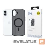 Kitas telefono priedas 3MK  3mk Smoke MagCase with MagSafe for iPhone 16 Plus - semi-transparent 