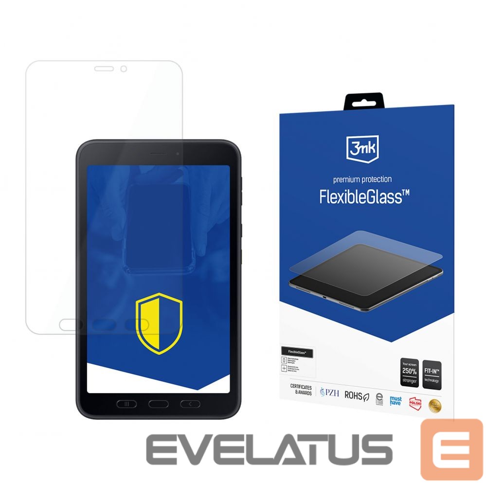 Kitas telefono priedas 3MK Tempered glass 3mk FlexibleGlass for Samsung Galaxy Tab Active 5
