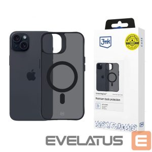 Kitas telefono priedas 3MK  3mk Smoke MagCase with MagSafe for iPhone 15 Plus - semi-transparent 