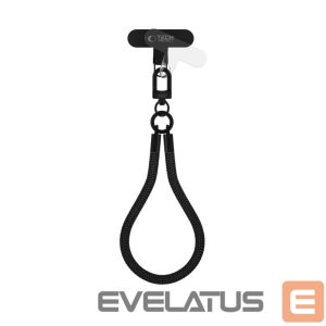 Kitas telefono priedas Tech-Protect  TECH-PROTECT C3S ROPE WRIST STRAP BLACK/BLACK 