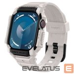 Kitas telefono priedas Spigen  Spigen Rugged Armor ”Pro” Strap for Apple Watch 10 (46MM) - Beige 