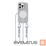 Kitas telefono priedas Tech-Protect  Tech-Protect MagNecklace MagSafe iPhone 15 Pro Case - Gray 