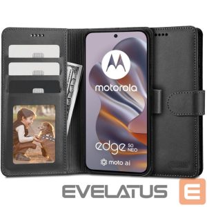 Kitas telefono priedas Tech-Protect  Tech-Protect Wallet Case for Motorola EDGE 50 NEO - Black 