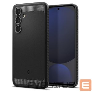 Kitas telefono priedas Spigen  Spigen Rugged Armor Case for Samsung Galaxy S24 FE - Black 