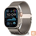 Kitas telefono priedas Tech-Protect  Tech-Protect Milano strap for Apple Watch 6 / 7 / 8 / 9 / 10 / SE / Ultra 1 / 2 (44 / 45 / 46 / 49 MM) - titanium 