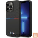 Nugarėlės dėklai BMW  BMW Silicone Pattern iPhone 15 Pro Case - Black 