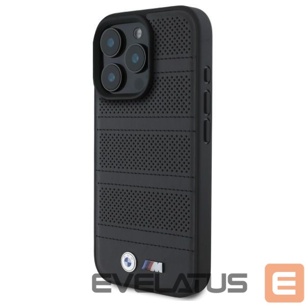 Kitas telefono priedas BMW BMW M Perforated And Stitched Line MagSafe case for iPhone 16 Pro Max - black