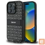 Kitas telefono priedas DKNY  DKNY Texture Pattern Tonal Stripe iPhone 16 Pro Case - Black 