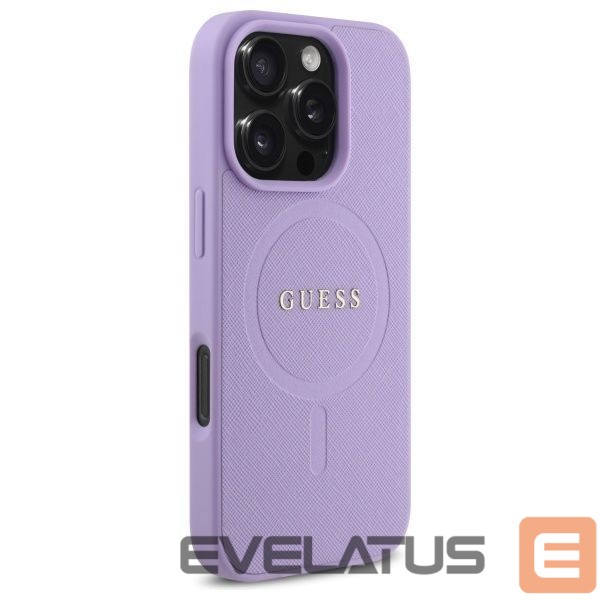 Kitas telefono priedas Guess Guess Saffiano MagSafe case for iPhone 16 Pro - purple