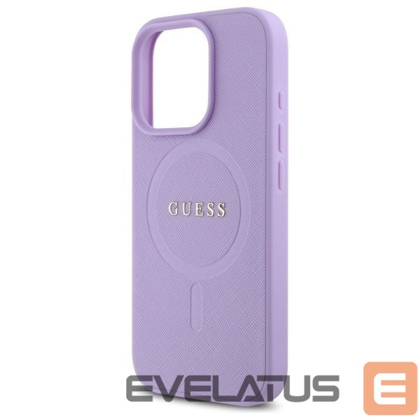 Kitas telefono priedas Guess Guess Saffiano MagSafe case for iPhone 16 Pro - purple